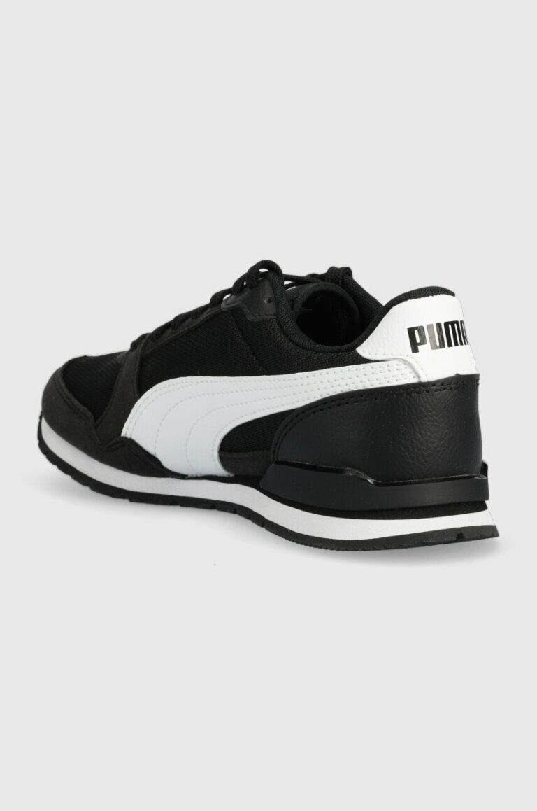 Puma sneakers pentru copii ST Runner v3 Mesh Jr culoarea negru preţ