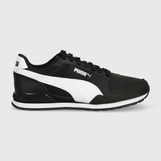 Puma sneakers pentru copii ST Runner v3 Mesh Jr culoarea negru