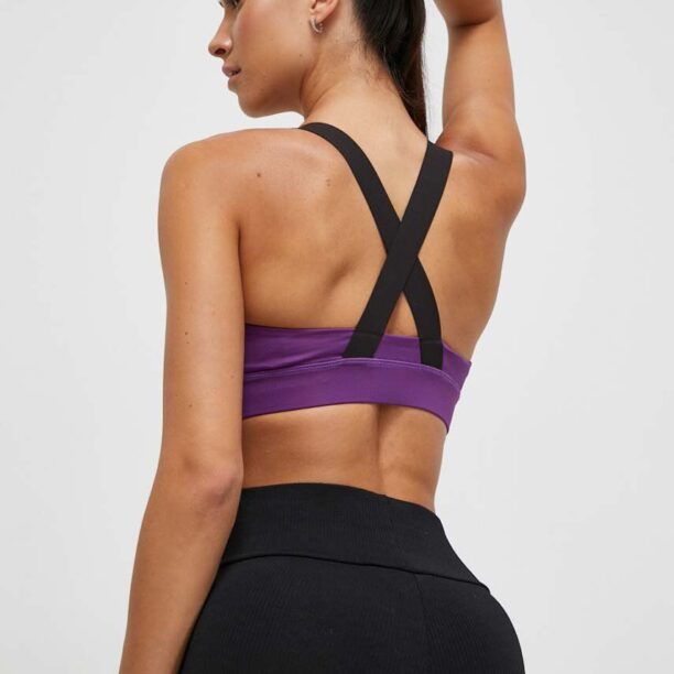 Puma sutien sport Fit culoarea violet preţ