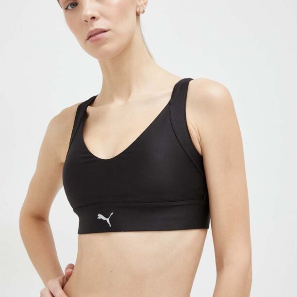 Puma sutien sport Ultraform culoarea negru