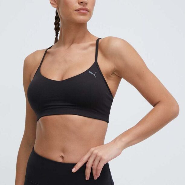 Puma sutien yoga Move culoarea negru