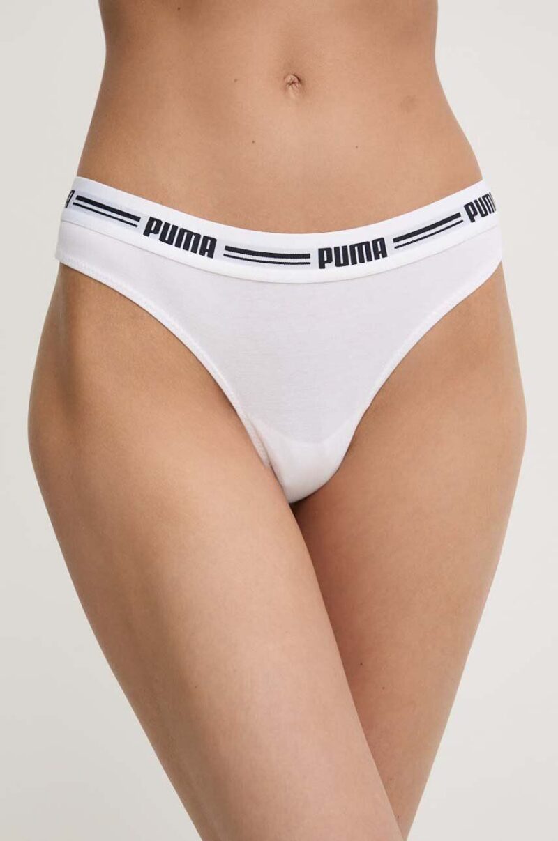 Puma tanga 2-pack culoarea alb