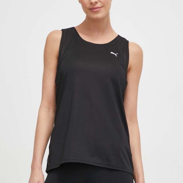 Puma top de antrenament Favorite culoarea negru 520257