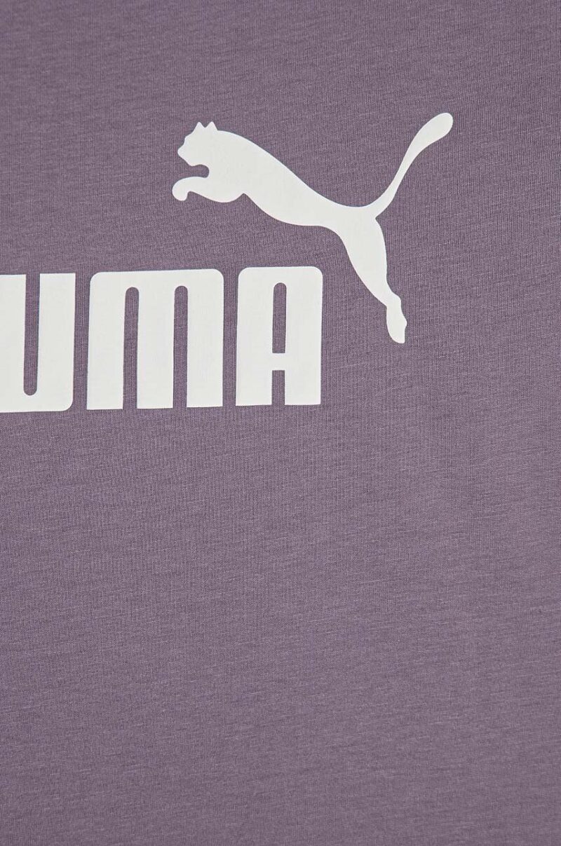 Puma tricou de bumbac pentru copii culoarea violet preţ