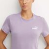 Puma tricou din bumbac culoarea violet