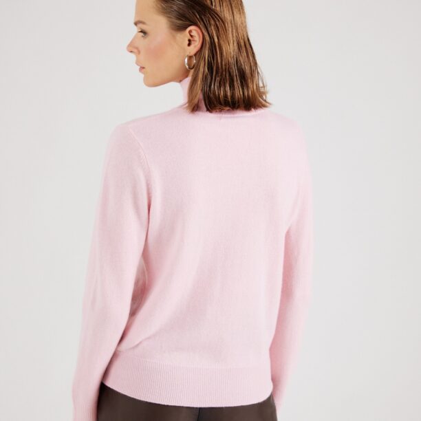 Pure Cashmere NYC Pulover  roz pastel preţ