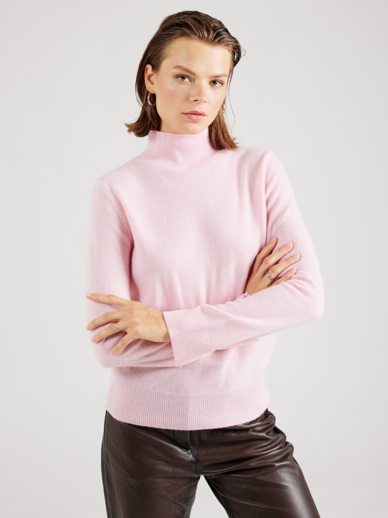 Pure Cashmere NYC Pulover  roz pastel