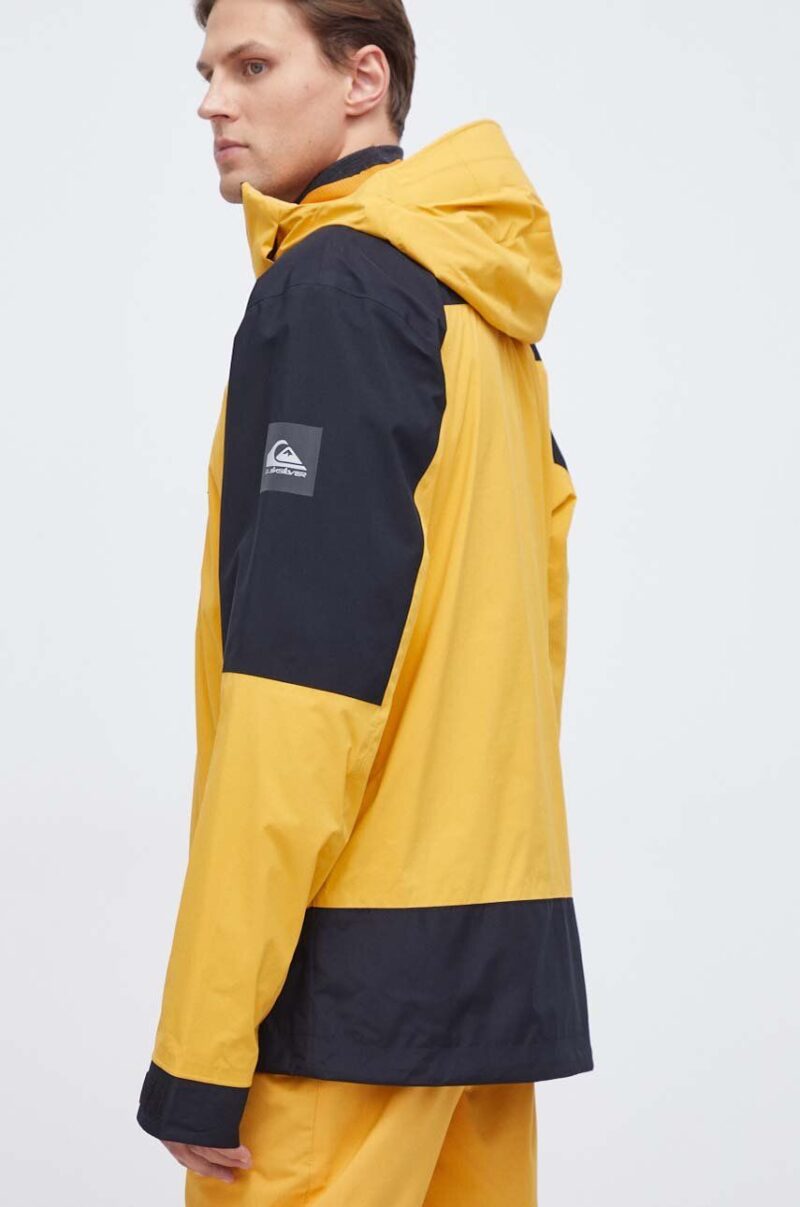 Quiksilver geaca Ultralight GORE-TEX culoarea galben preţ