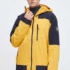 Quiksilver geaca Ultralight GORE-TEX culoarea galben