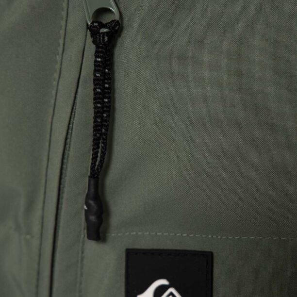 Quiksilver geaca copii THE EDGE SNJT culoarea verde preţ