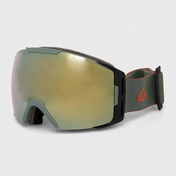 Quiksilver ochelari de protecţie Discovery culoarea verde preţ