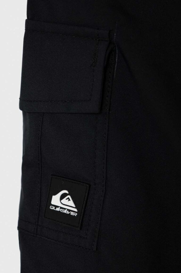 Quiksilver pantaloni de schi pentru copii PORTER YTH PT SNPT culoarea negru preţ