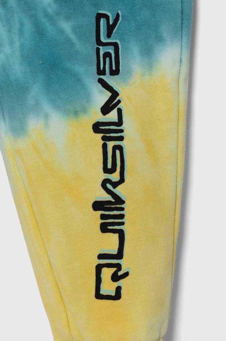 Quiksilver pantaloni de trening pentru copii TIE DYE TRACK modelator preţ