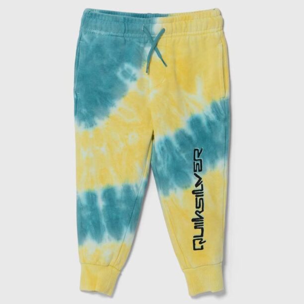 Quiksilver pantaloni de trening pentru copii TIE DYE TRACK modelator