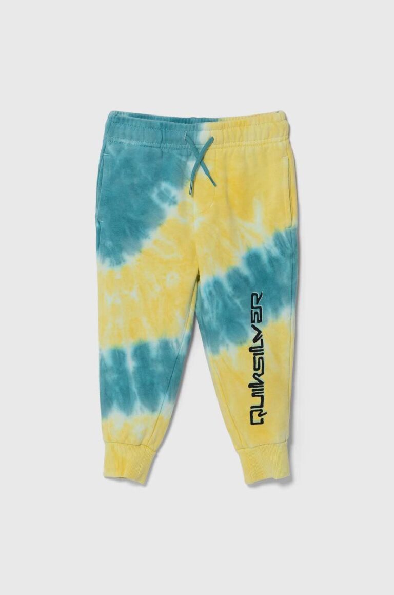 Quiksilver pantaloni de trening pentru copii TIE DYE TRACK modelator