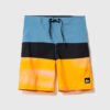 Quiksilver pantaloni scurti de baie copii EVERYDAYPANEL culoarea portocaliu