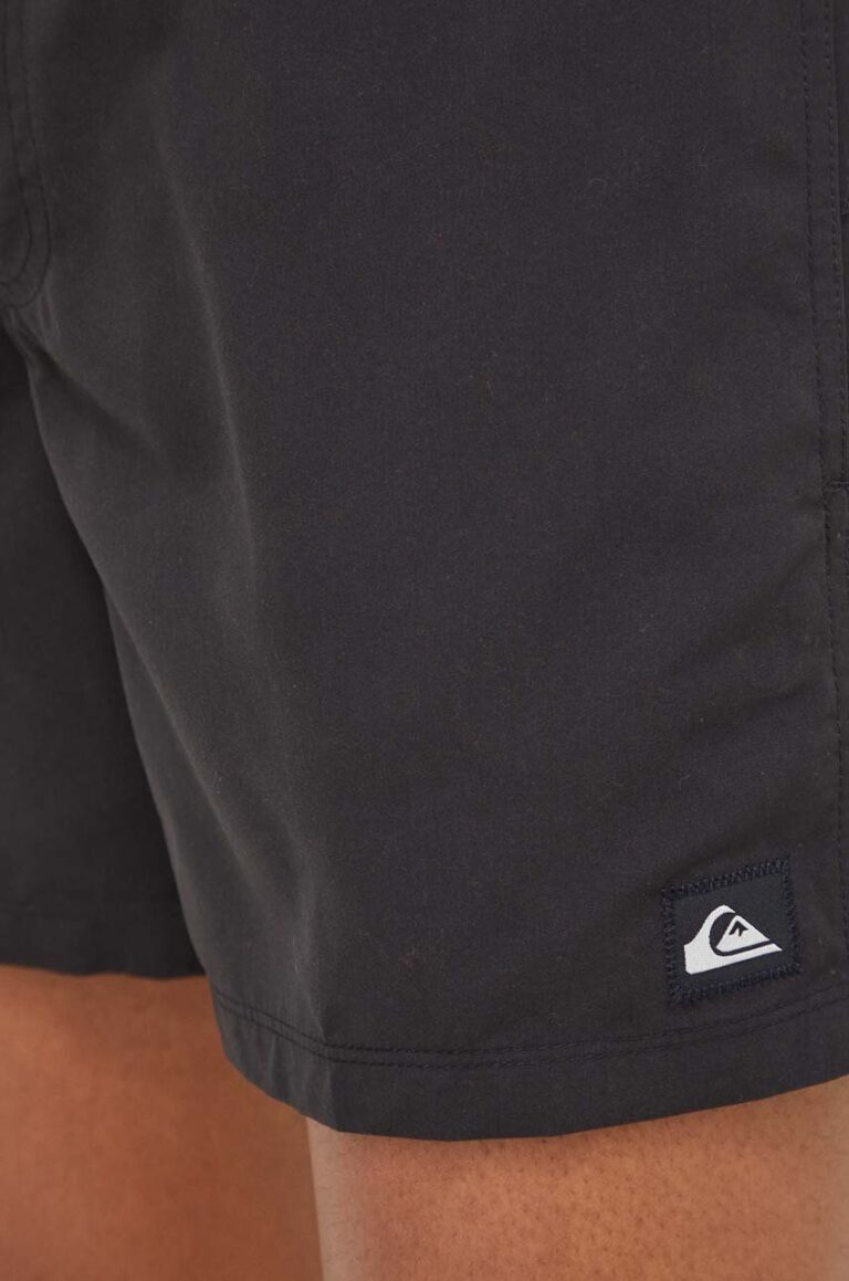 Quiksilver pantaloni scurti de baie culoarea negru preţ