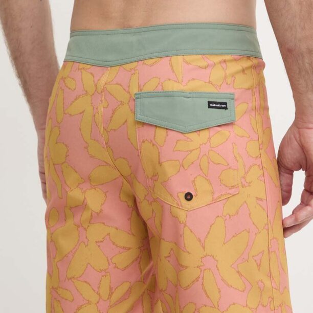 Quiksilver pantaloni scurti de baie culoarea portocaliu preţ