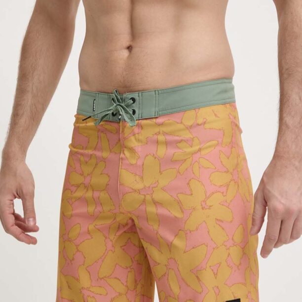 Quiksilver pantaloni scurti de baie culoarea portocaliu