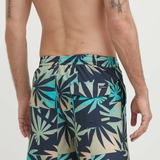 Quiksilver pantaloni scurti de baie culoarea roz preţ