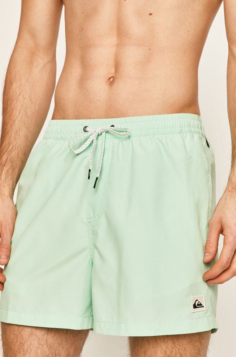 Quiksilver pantaloni scurti de baie culoarea turcoaz