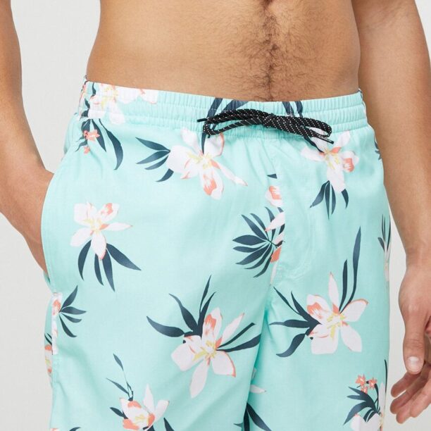 Quiksilver pantaloni scurti de baie culoarea turcoaz