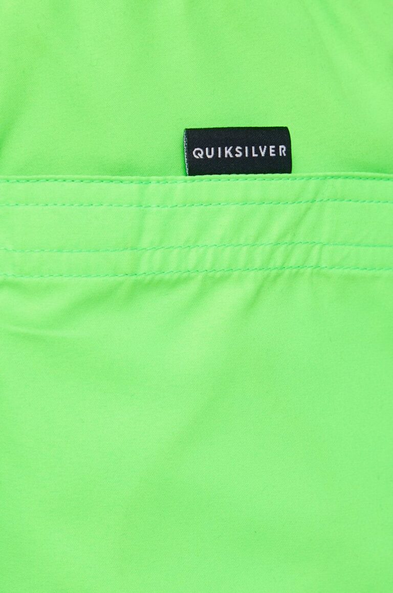 Quiksilver pantaloni scurti de baie culoarea verde preţ