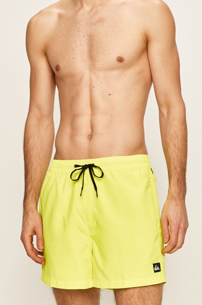 Quiksilver pantaloni scurti de baie culoarea verde