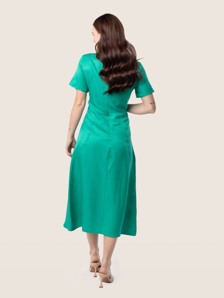 Quiosque Rochie de cocktail '4UF005'  verde smarald preţ