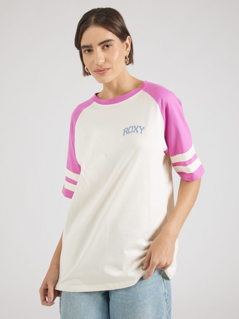 ROXY Tricou funcțional 'ESSENTIAL ENERGY'  opal / roz eozină / alb murdar