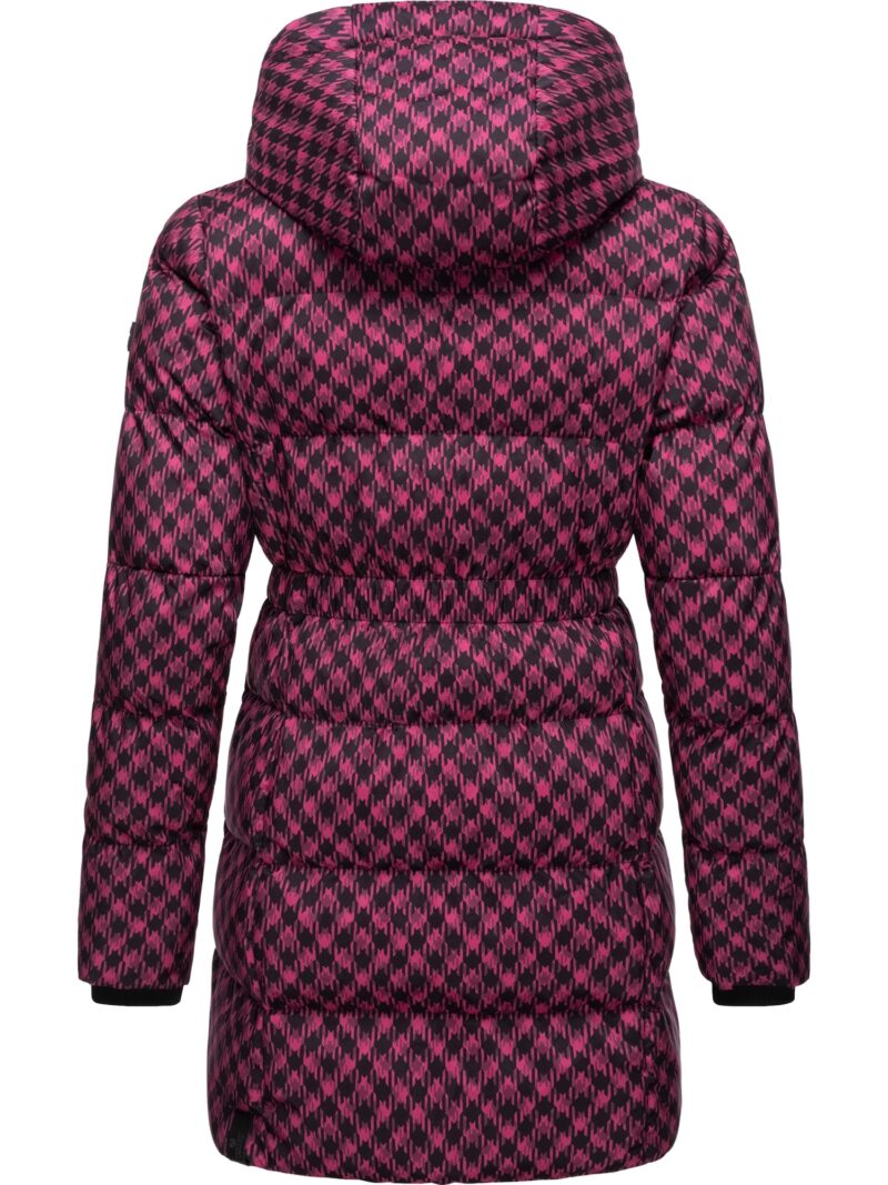 Ragwear Palton funcțională 'Niara'  magenta / negru preţ