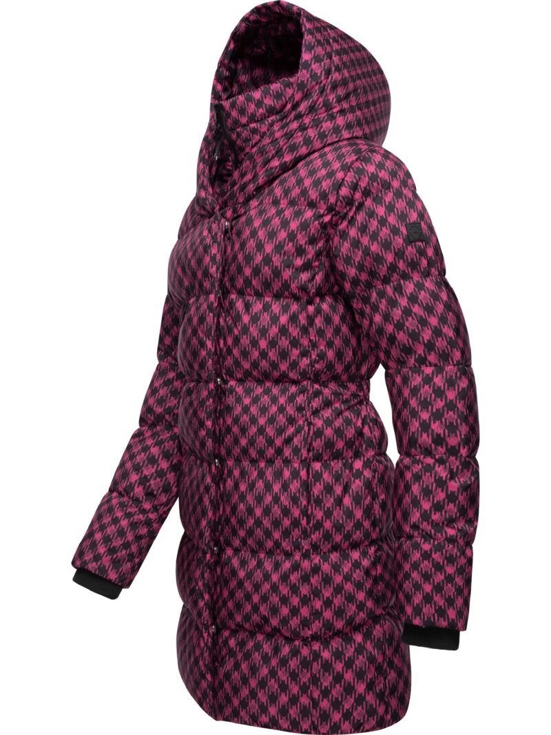 Ragwear Palton funcțională 'Niara'  magenta / negru