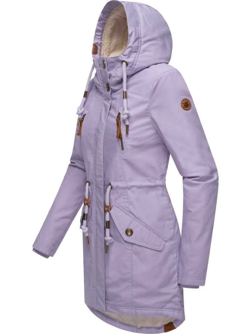 Ragwear Parka de iarnă 'Elsie'  mov liliachiu