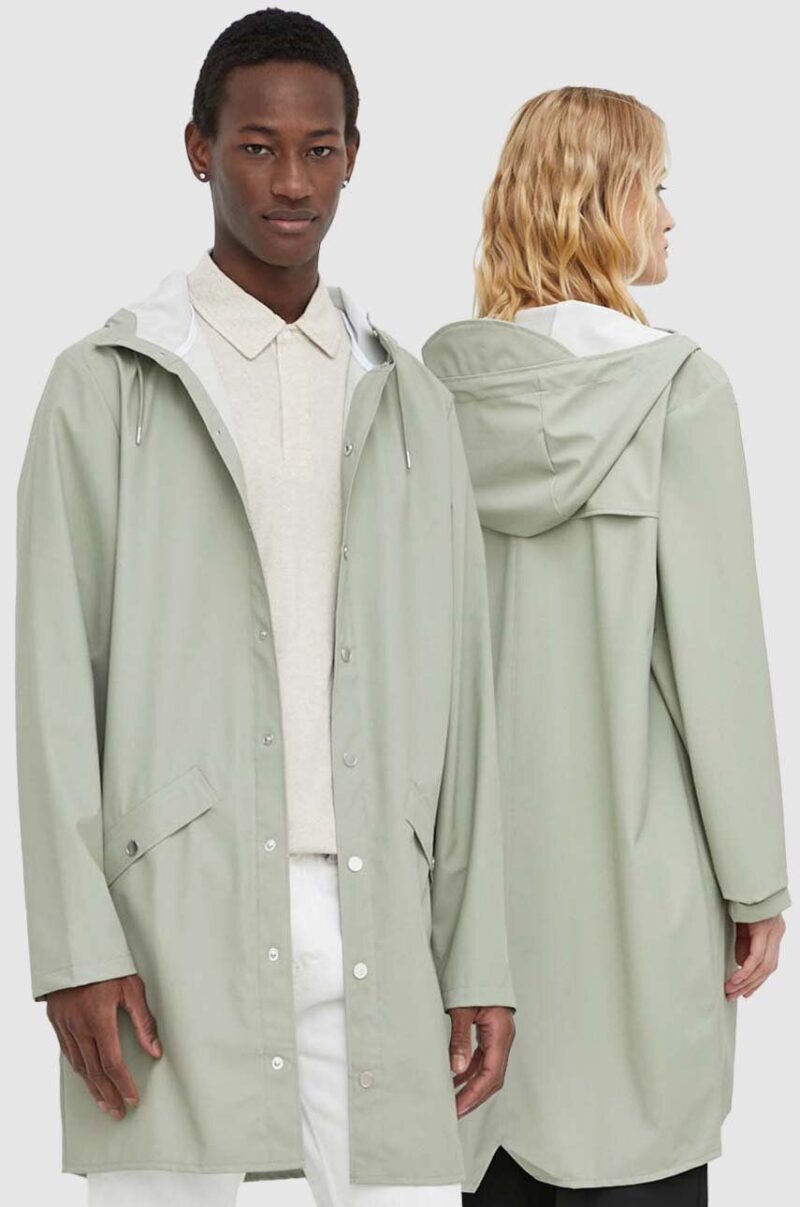 Rains geaca 12020 Jackets culoarea verde