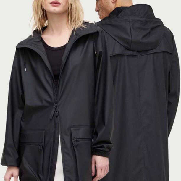 Rains geaca 19850 Jackets culoarea negru