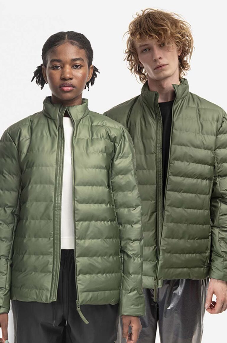 Rains geacă Trekker Jacket culoarea verde