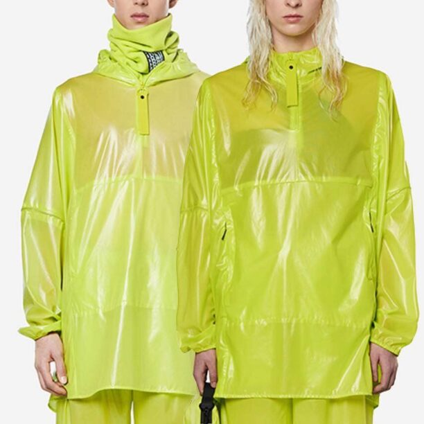 Rains geacă de ploaie Ultralight Anorak culoarea verde