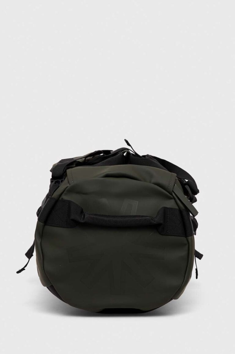 Rains geanta 13480 Duffel Bags culoarea verde preţ