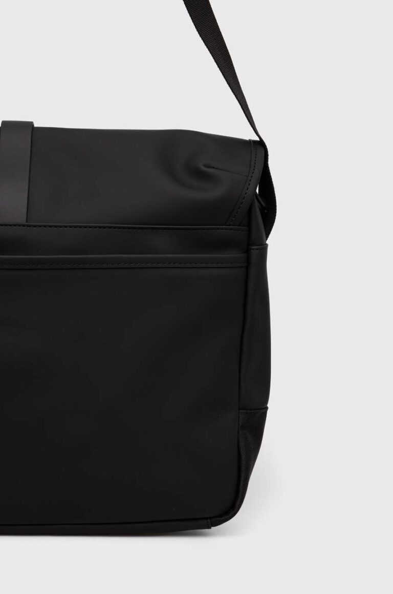 Rains geanta 14580 Messenger Bags culoarea negru preţ