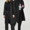 Rains hanorac 18140 Fishtail Parka culoarea negru