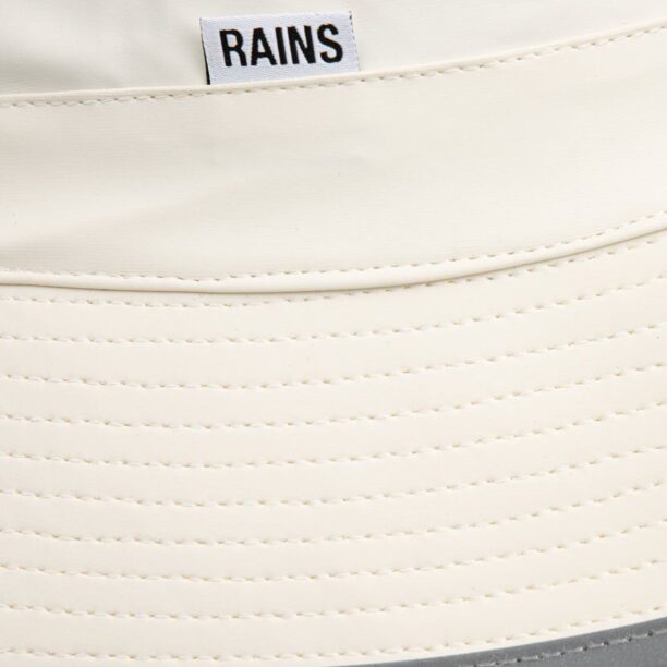 Rains pălărie 14070 Bucket Hat Reflective culoarea bej 14070.79-FossilRefl preţ