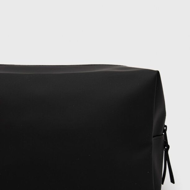 Rains portfard 15590 Wash Bag Large culoarea negru 15590.01-Black preţ