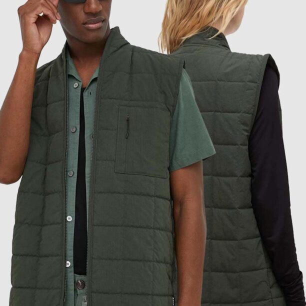 Rains vesta 19410 Vests culoarea verde