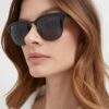 Ray-Ban - Ochelari Shiny Black Top Matte Clubmaster