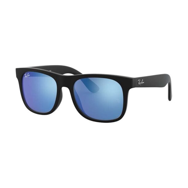 Ray-Ban ochelari de soare copii JUSTIN culoarea negru