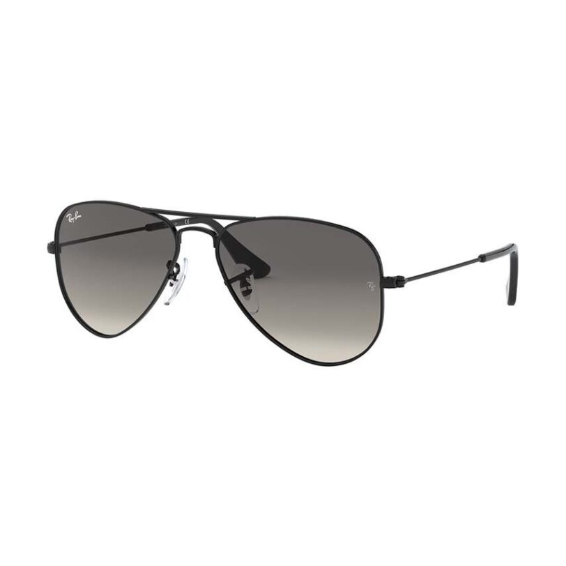 Ray-Ban ochelari de soare copii Junior Aviator culoarea negru