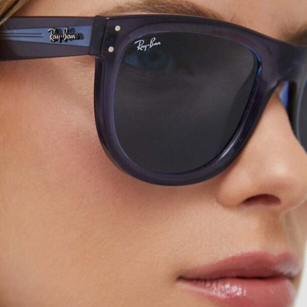 Ray-Ban ochelari de soare culoarea bleumarin preţ