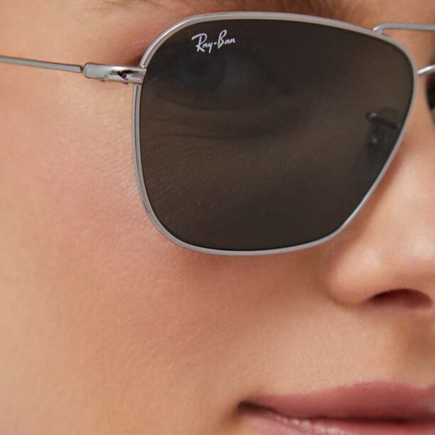 Ray-Ban ochelari de soare culoarea gri preţ