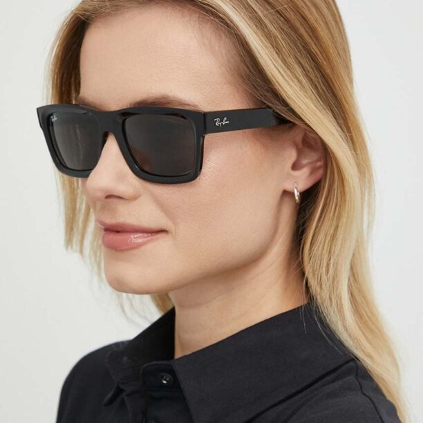 Ray-Ban ochelari de soare culoarea negru preţ