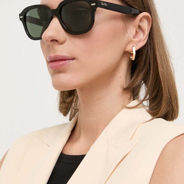 Ray-Ban ochelari de soare culoarea negru preţ